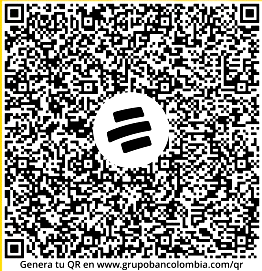Código QR oficial Bancolombia Hermanas Misioneras